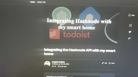 Integrating the Hashnode API with Alexa and Todoist