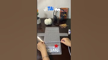 Nay shop có mẫu túi thêu tên nx nhé . Túi Xinh Dễ Làm #shorts