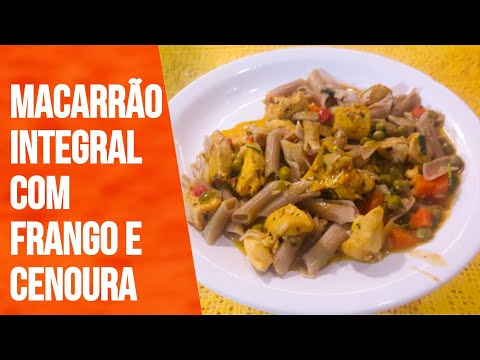 Como fazer macarrão integral simples, RECEITAS FÁCEIS