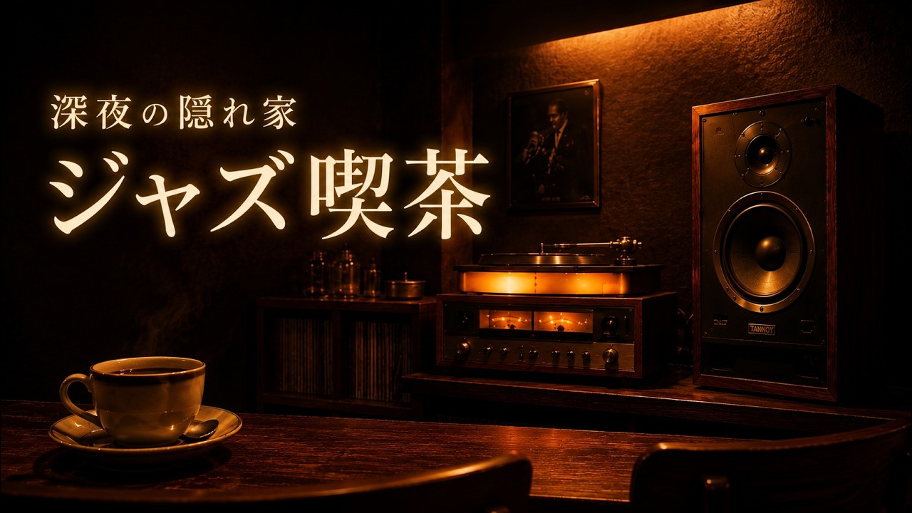 24/7LIVE【昭和ジャズ喫茶】珈琲の香りとレコードのある午後