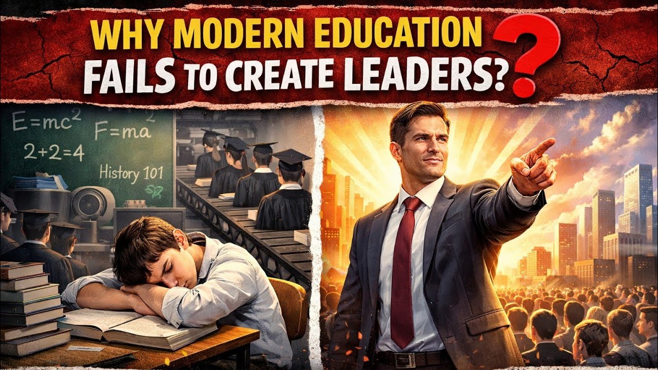 Why Modern Education fails to create leaders | The problem within the system