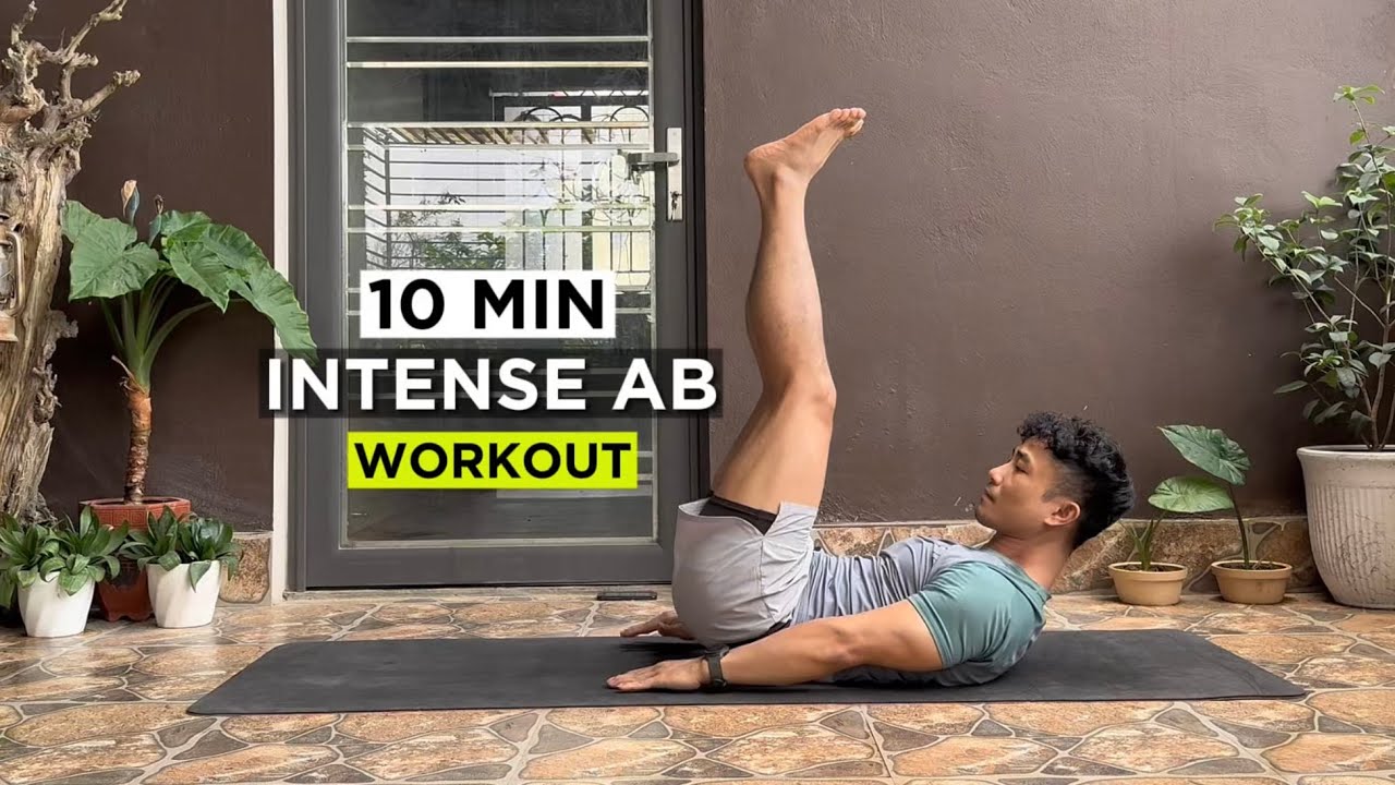 10 MIN AB WORKOUT | SIX PACK ABS at Home ( No Equipment ) - YouTube