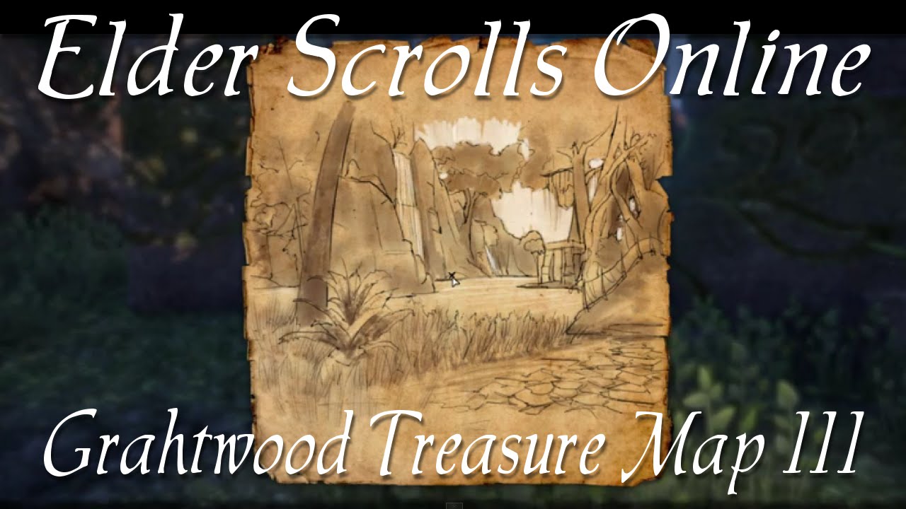 Grahtwood Treasure Map 3 Elder Scrolls Online ESO - YouTube.