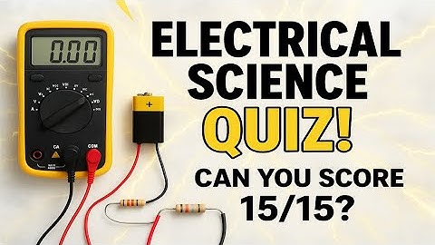 Basic Electricity/Electrical Engineering MCQ Questions #yeabelectricaltechnician