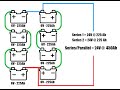 12 Volt and 24 Volt Battery Setup for Home Backup