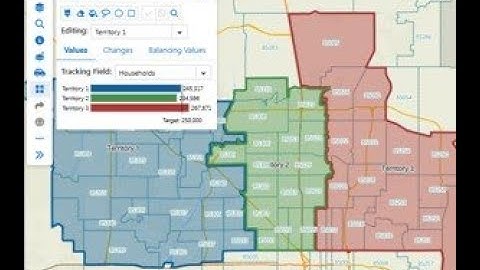 How to build custom territories from ZIP Codes with Maptitude Online