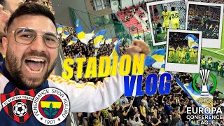 Spartak Trnava vs. Fenerbahce - Stadionvlog 🔥 Mit den Ultras im Gästeblock 🥷🏼 Road to Final 🏆