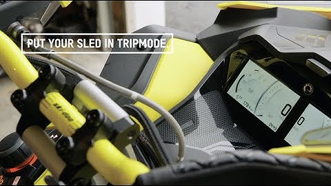 How to Summerize Ski-Doo E-TEC Snowmobiles with 7.8-inch Digital Display