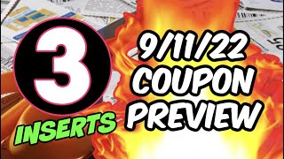 9\/11\/22 COUPON INSERT PREVIEW | Dove, Axe, CoverGirl \& more! 💃