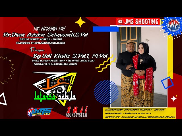 LIVE LATANSA SABILA // EMJI AUDIO // JMS HD //Wedding Dinau0026Udi,Selogending 01 Mei 2024 class=