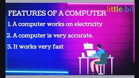 Computer World Part-3 (Features of a Computer ) Different Sizes of Computer. #computer little bit