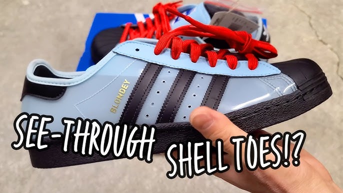 Adidas Superstar 80's x Blondey McCoy -Starlight Blue Thoughts/review after  wear+on feet! - YouTube