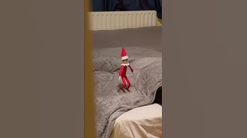 Elf on the Shelf caught moving #elfontheshelf #elf #christmas