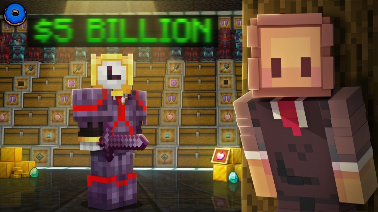 Raiding a STACKED Stash on The DonutSMP! 💰