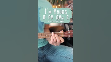 I’m Yours Jason Mraz Ukulele Tutorial // I’m Yours Ukulele Lesson #shorts