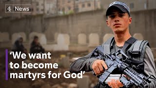 The Palestinian teenagers swapping stones for assault rifles