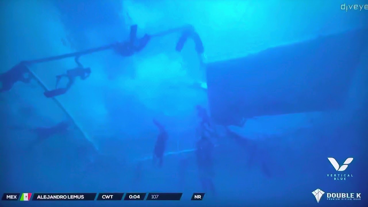 107m CWT CMAS NR Mexico 🇲🇽 Alejandro Lemus Vertical Blue 2021