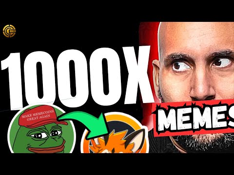 THE NEXT MEME COINS THAT CAN 1000X