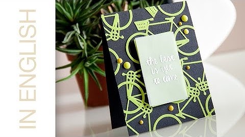 Custom background with die cuts. Clean & Simple Die Cutting #41