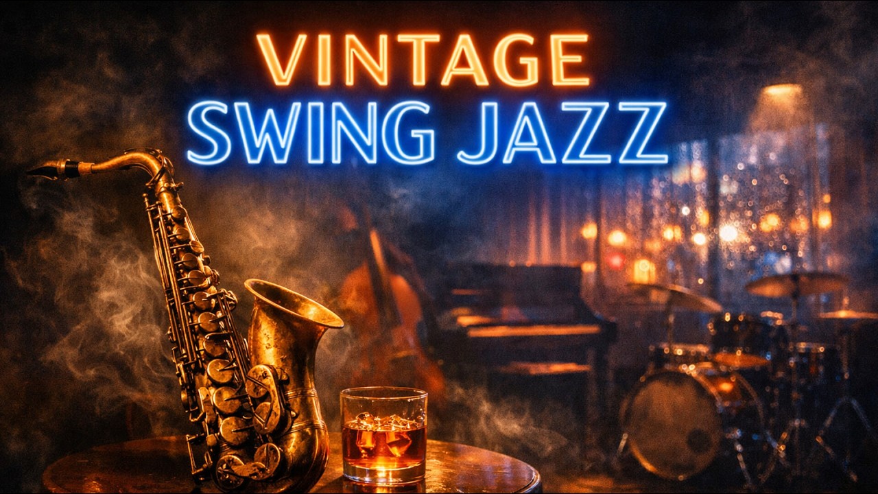Vintage Swing Jazz – Classic Sax & Piano Swing Session | Relaxing Jazz Music