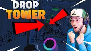 Fortnite Music Block Drop Tower (MEME)