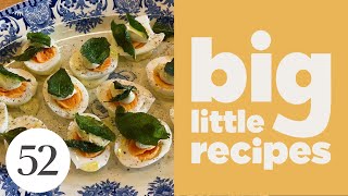 Soft-Boiled Eggs With Sage Aioli | Big Little Recipes Soft-Boiled Eggs With Sage Aioli | Big Little Recipes