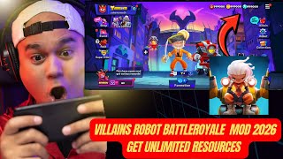 Villains Robot BattleRoyale HACK MOD GET UNLIMITED RESOURCES ON IOS/ANDROID