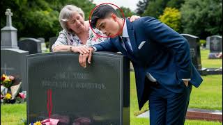 After10 Years  Heart-Stopping Moment Son Visits Mom’s Grave and Feels a Tap on His Should! Real Life