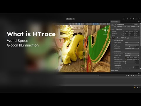 HTrace World Space Global Illumination HDRP showcase video video thumbnail