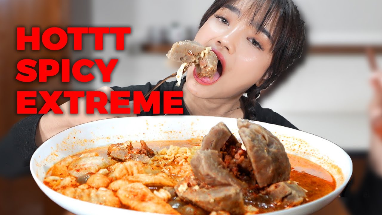 ULTIMATE SPICY MUKBANG BAKSO ACI!!! AUTO MELELEH BIBIRKU