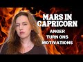 Mars in CAPRICORN | Your Anger, Turn Ons & Motivations (2021) | Hannah’s Elsewhere