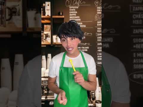 Cuando le dices mesero al barista de Starbukcs hahah
