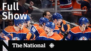 CBC News: The National | Edmonton Oilers advance to Stanley Cup final screenshot 1