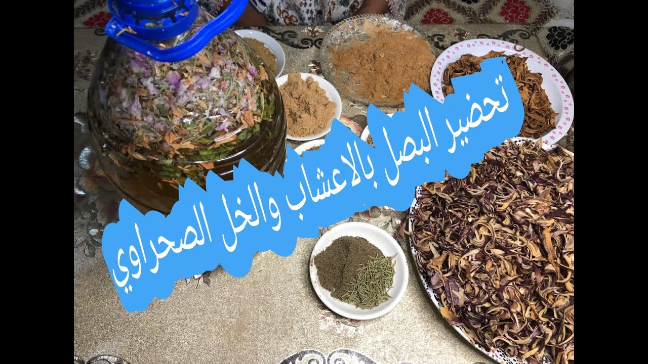 طريقة تحضير البصل الصحراوي والخل بمناسبة عيد الأضحى مع أمينة الصحراوية و كريمة