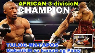 African 3 DiVision Champion Taob Sa Kamao Ng Bosingerong Pinoy