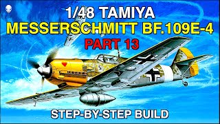 Сборка  1/48 Tamiya  Messerschmitt Bf.109E-4 Build Part 13: RLM 02 Painting