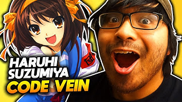 💛🎮 I MAKE HARUHI SUZUMIYA | CODE VEIN Anime Character Creation (The Melancholy of Haruhi Suzumiya)