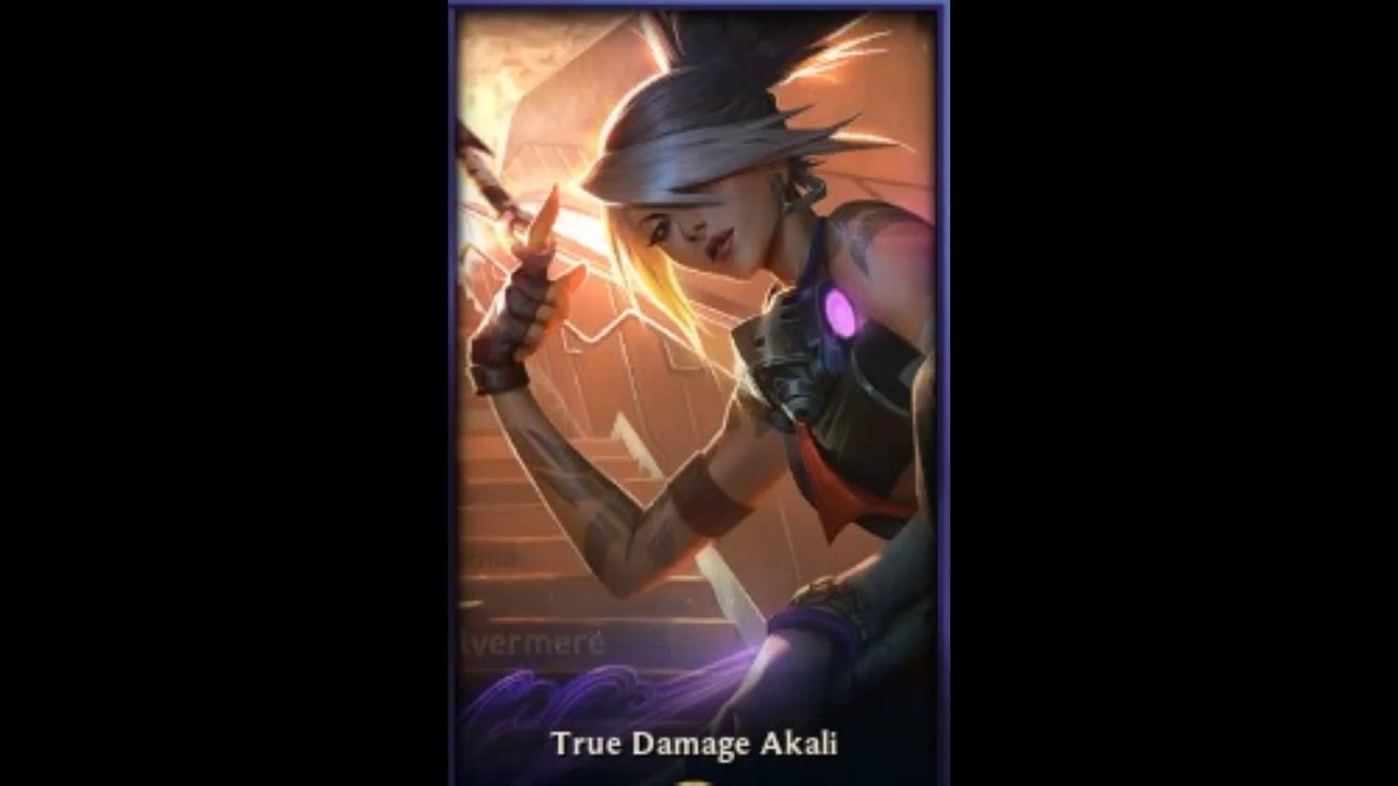 True Damage Akali League of Skins - Pre-Release - League of Legends