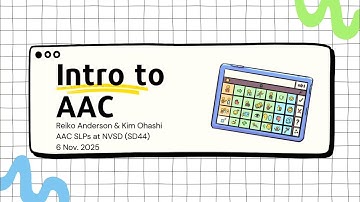 Intro to AAC