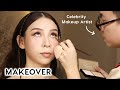 I got a Makeover by a Celebrity Makeup Artist