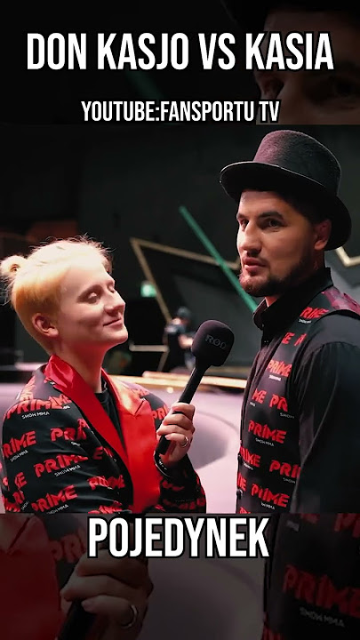 DON KASJO MIERZY SIĘ Z DZIENNIKARKĄ! *kto wygrał?*