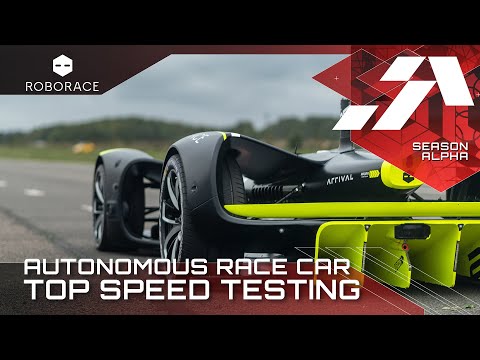 Testing the top speed limits of an autonomous race car