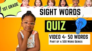 Mastering 1st Grade Sight Words: Join Our Quiz Adventure for Kids!