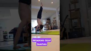 Backwards Roll to Handstand 9 Year Old Gymnast