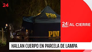 Hallan cuerpo de hombre extranjero con tres disparos en una parcela en Lampa | 24 Horas TVN Chile