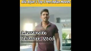 Allu Arjun की 5 सुपरहिट फिल्में || allu_arjun iconstar Moviesblockbuster