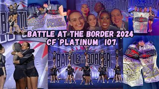 CHEER VLOG: CF PLATINUM BATTLE AT THE BORDER 2024