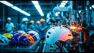 The MOST AMAZING Helmet Manufacturing Techniques Revealed