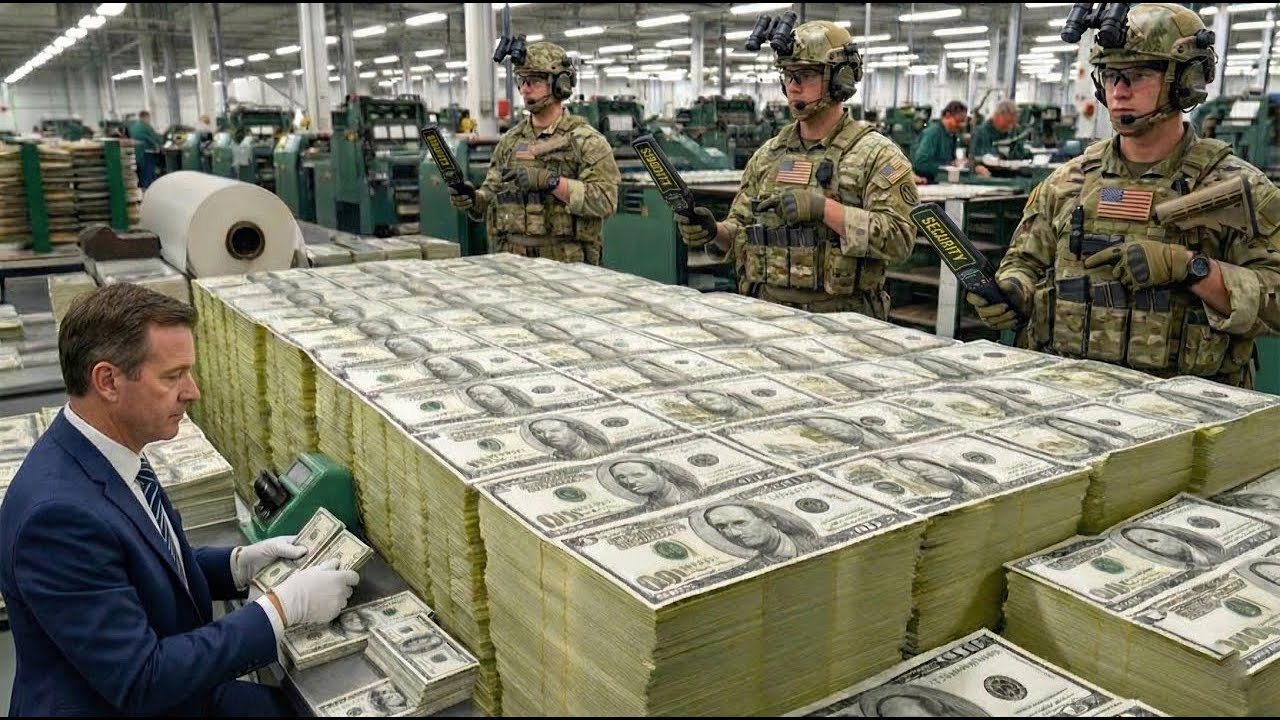 Inside the Dollar Factory: How the World’s Most Secure Currency Is Made | Modern Factory Insights