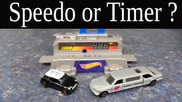Hot Wheels Speedometer.... Timer or Speedo ?